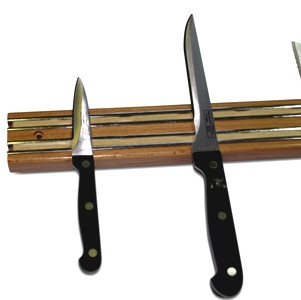Barre magnétique bande magnétique pour couteau en bois 460 mm NOUVEAU