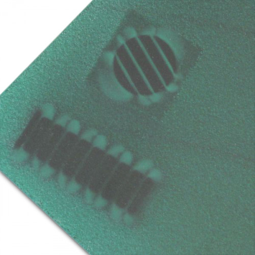 Flux-film détecteur de flux rend les champs magnétiques visibles - 400 x 350 mm
