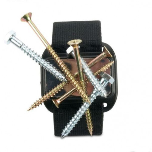 Bracelet magnétique avec fermeture velcro, support magnétique