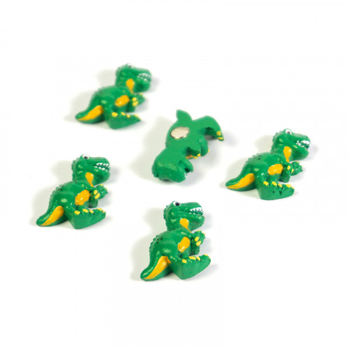 Magnets déco DINO - Lot de 5 magnets dinosaures