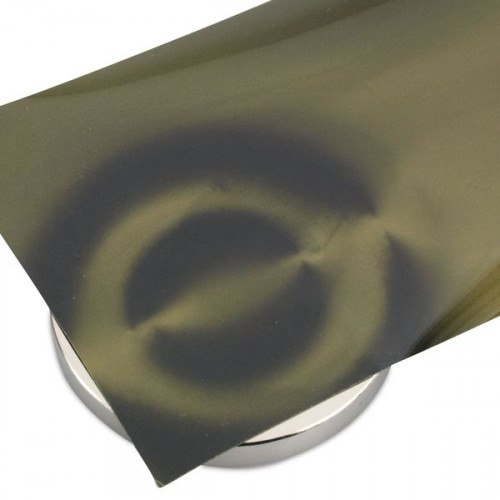 Flux-film détecteur de flux rend les champs magnétiques visibles - 200 x 100 mm