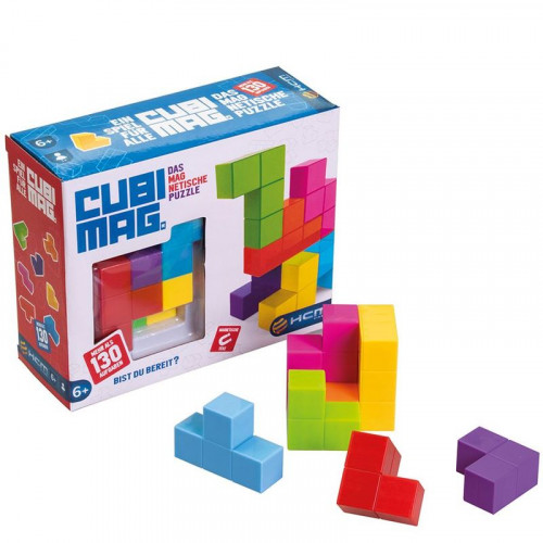 CUBIMAG - Le puzzle 3D magnétique, 7 pièces