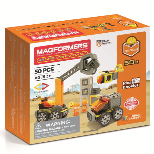 MAGFORMERS - AMAZING CONSTRUCTION Set 50 pièces set magnétique 278-57